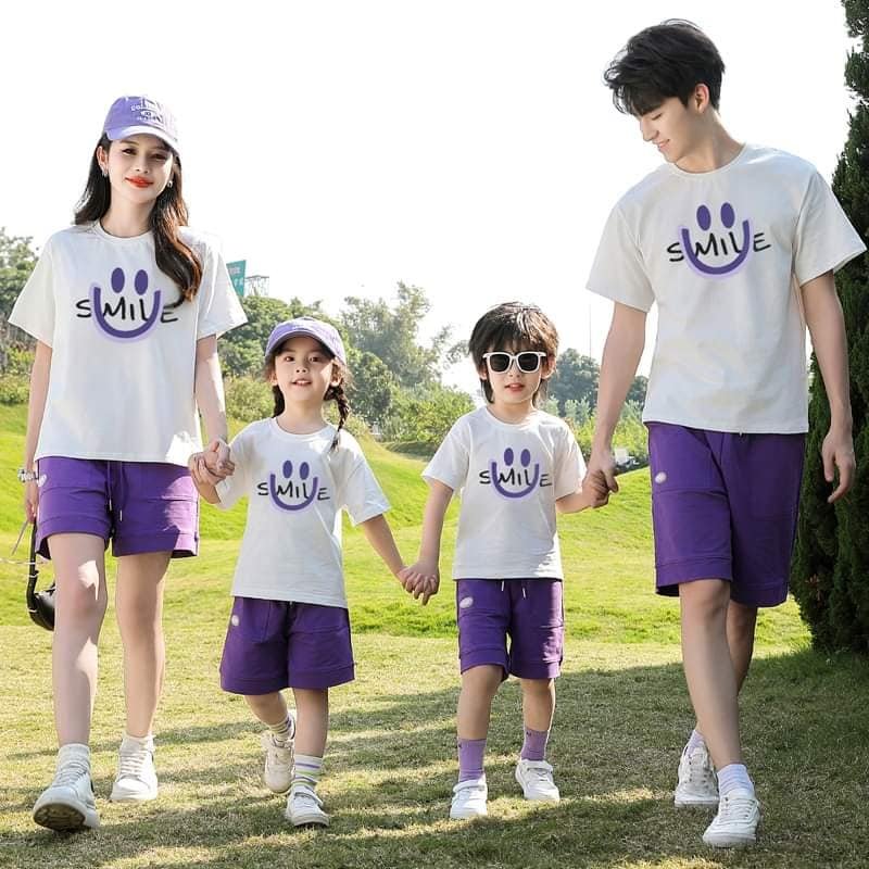 Áo gia đình hạnh phúc Smile 4056