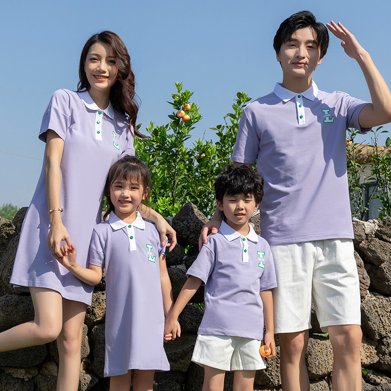 Áo váy gia đình hạnh phúc X7015