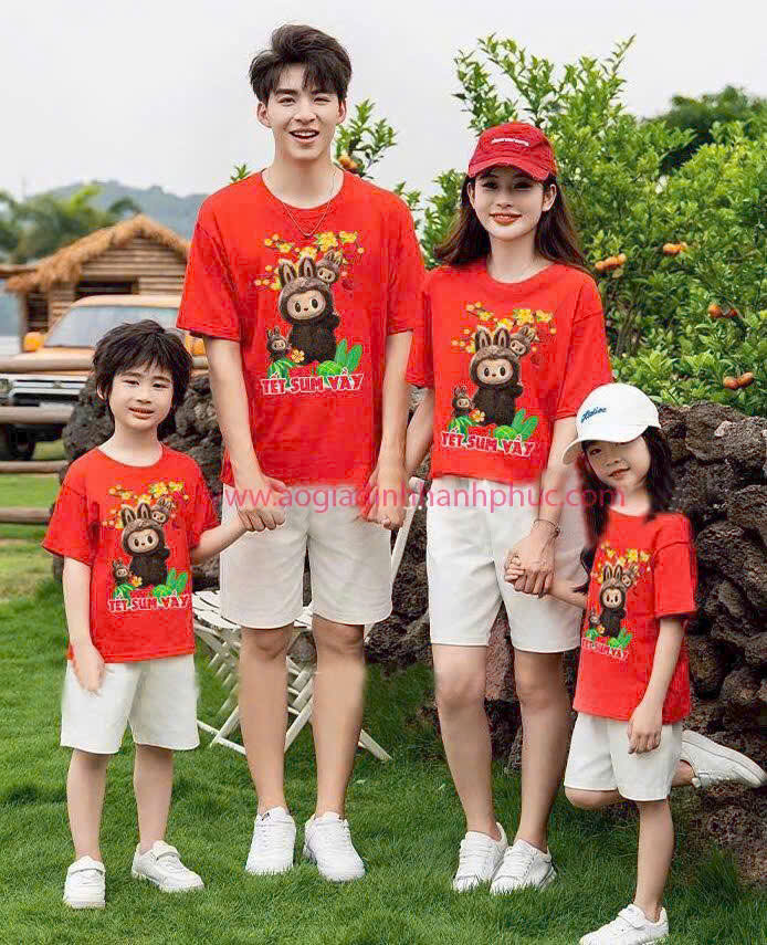 Áo gia đình tết 1011